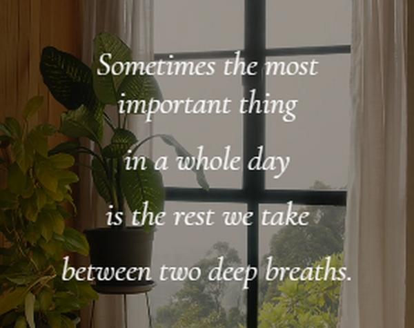 You Don’t Have to Solve Everything Today